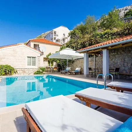 Elegant Sea-view With Pool Βίλα Mlini